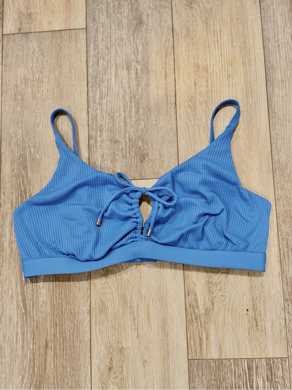 Sunsets Swimwear Kauai Keyhole Bikini Top Harbor Blue